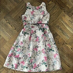Ted Baker Floral Dress - Pink and Green